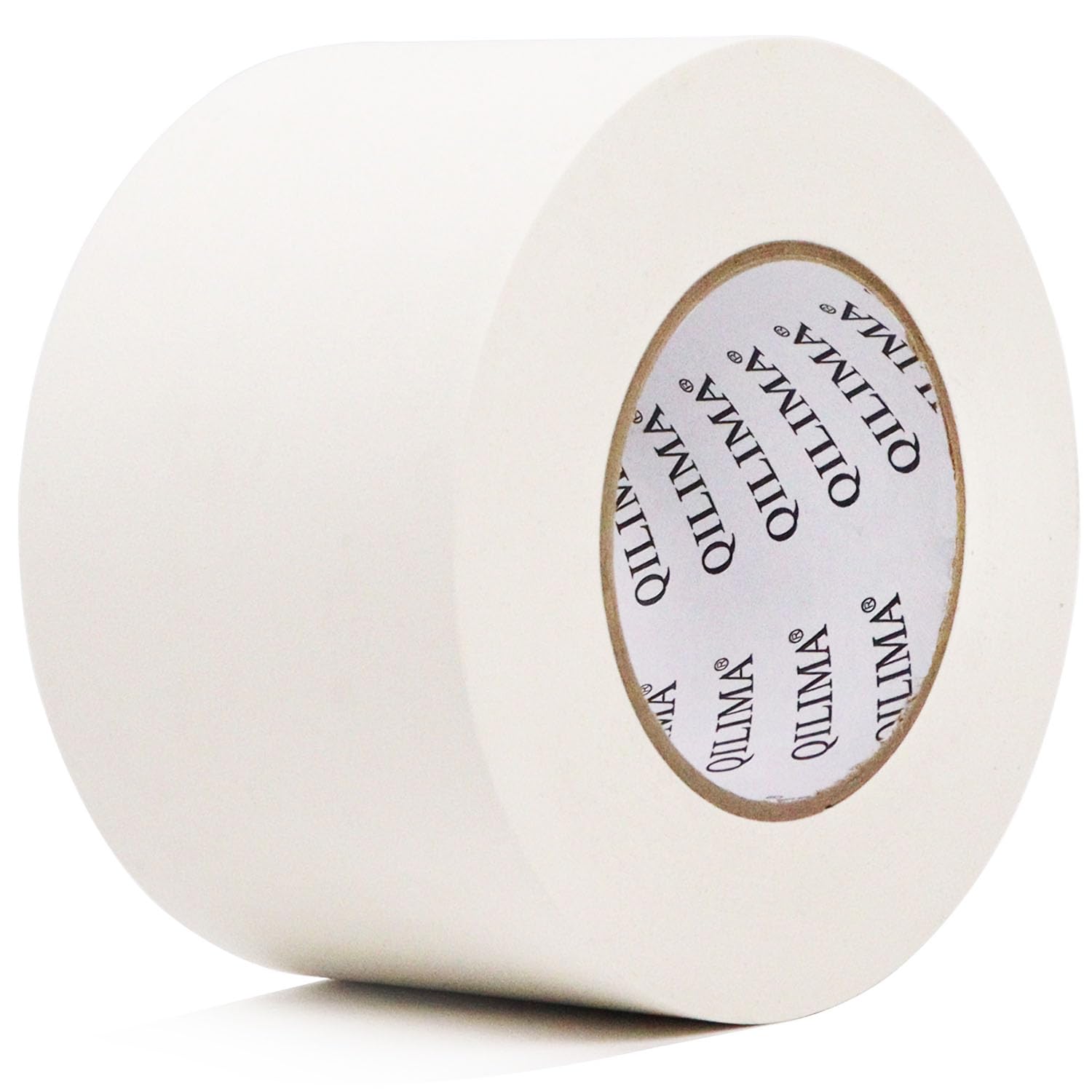 QILIMA Waterproof Cloth Gaffer Tape 75mm x 55m - White, 75mmx55mx1