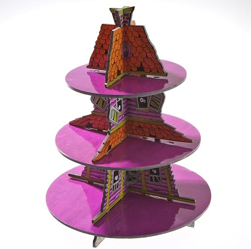 Century Novelty Soporte para cupcakes Haunted House
