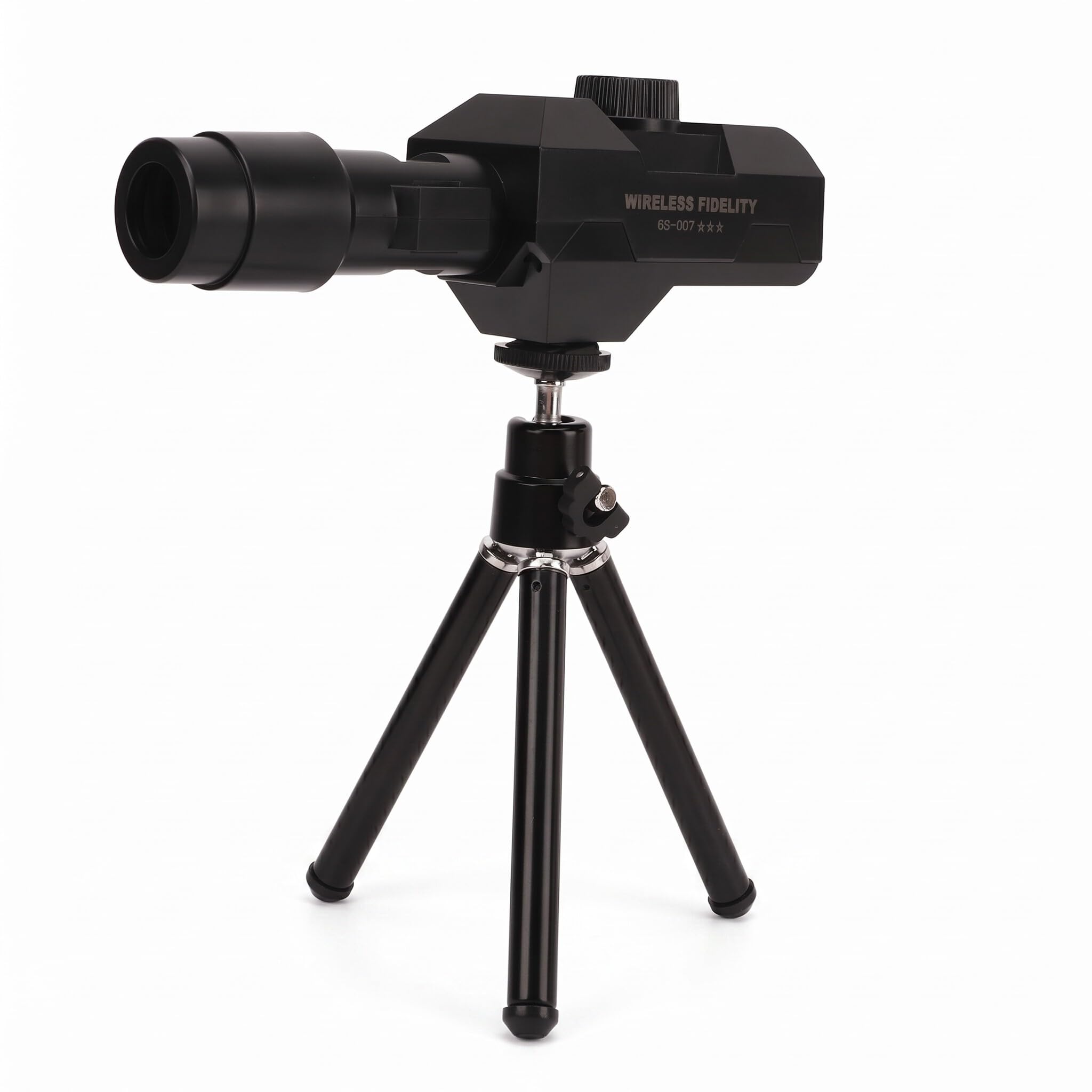 Bewinner Télescope Numérique Intelligent pour Enfants Débutants, Caméra Monoculaire Zoom 70X 1920x1080 avec Trépied, Prise en du Télescope de Voyage, Détection Mobile,