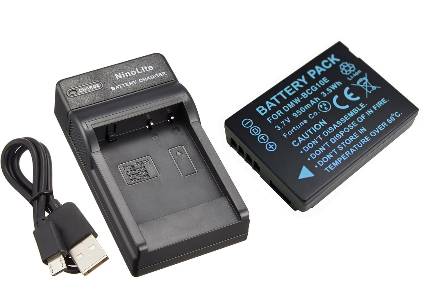 パナソニック充電器 Amazon | NinoLite 2点セット DMW-BCG10 互換 バッテリー +USB型 充電