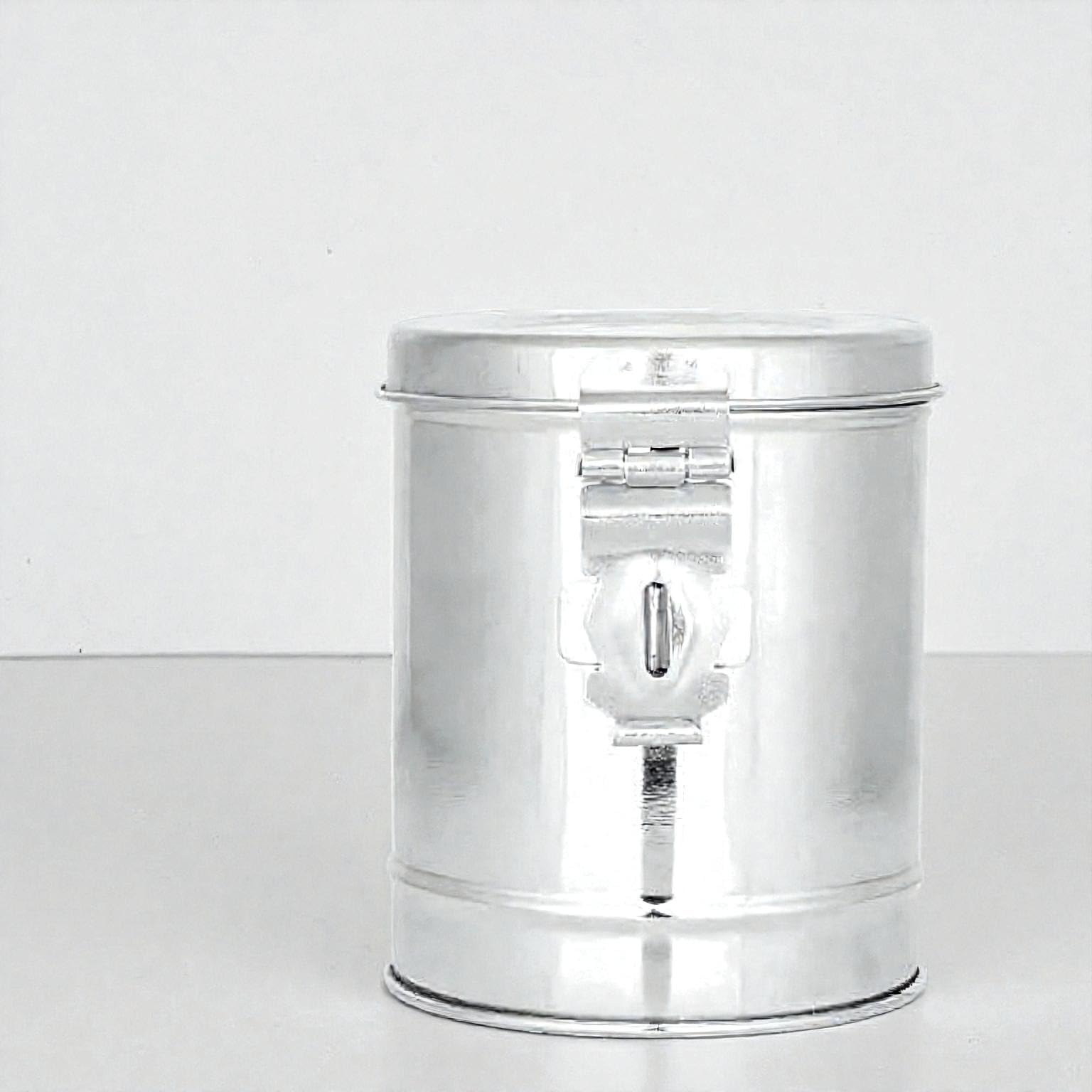 FineArts® 1000ML Med Money Bank_A Stainless Steel Money Box Heavy Duty Bachat Gulak for Kids & Adults Unbreakable Piggy Bank.-image-6