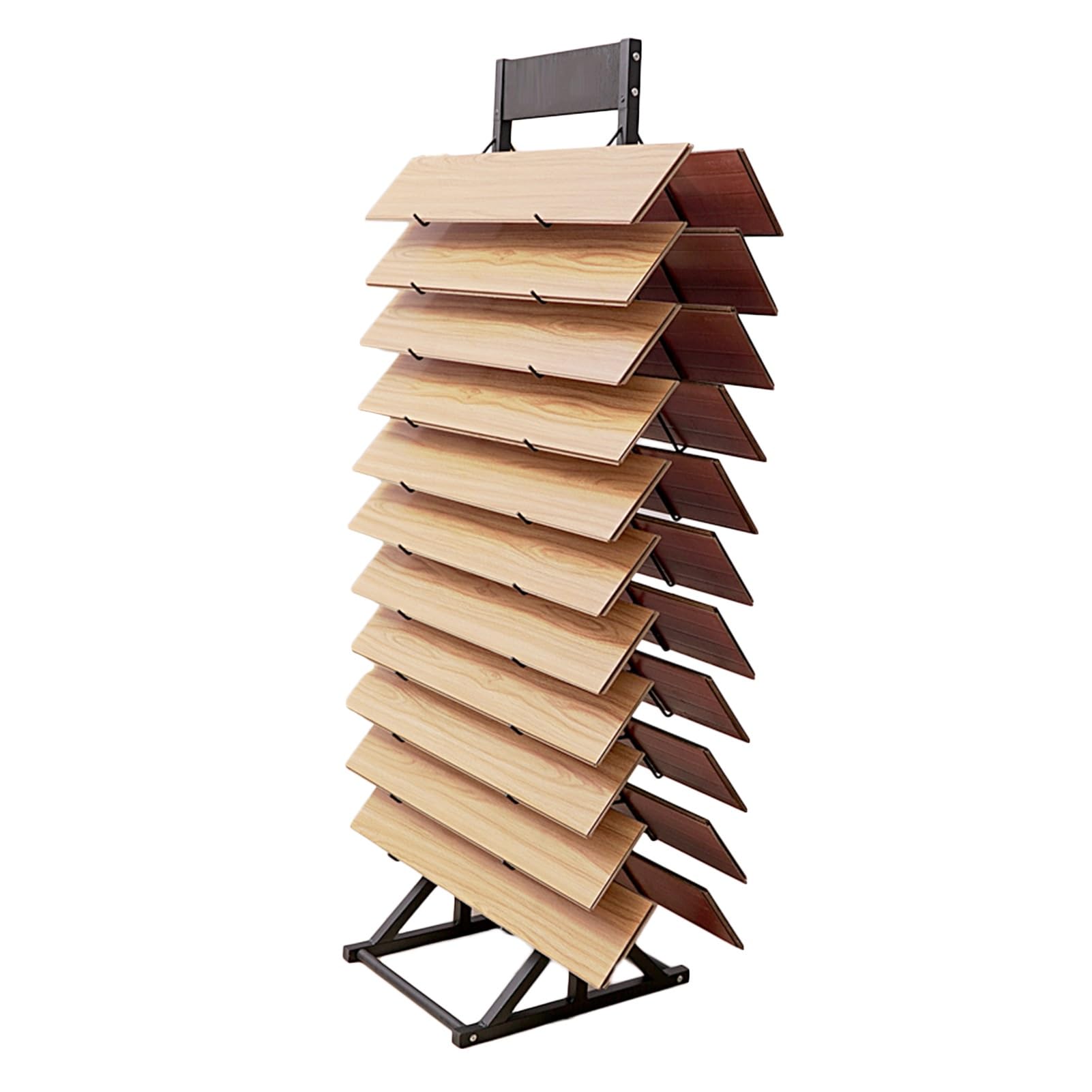 Expositor de muestras de baldosas de Doble Cara: Sistema de Rejilla versátil para Tiendas minoristas y Salas de exposiciones, Ideal para exhibir baldosas de cerámica, Vinilo y Piedra.