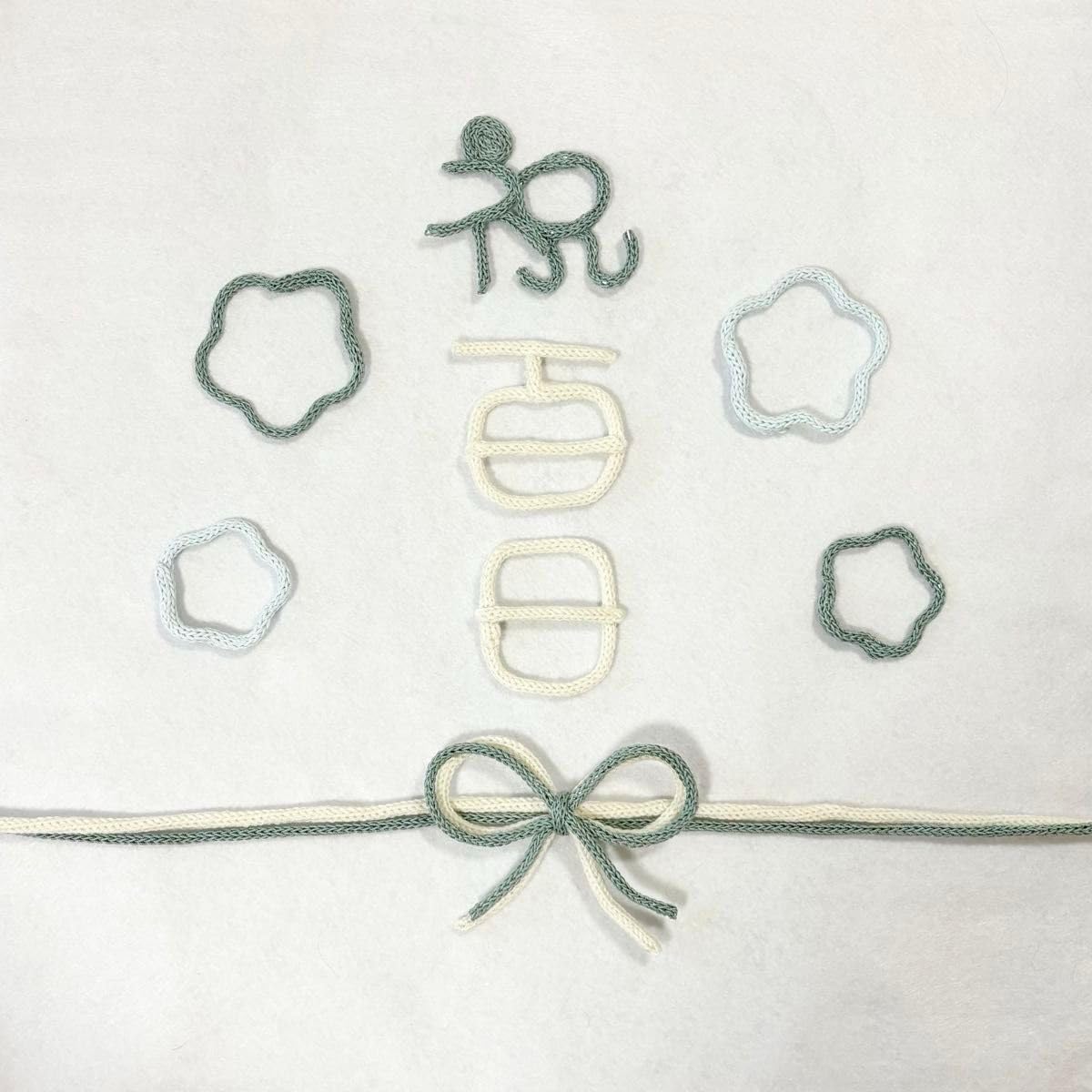 Amazon.co.jp: ウールレター お食い初め 祝百日 : ベビー＆マタニティ