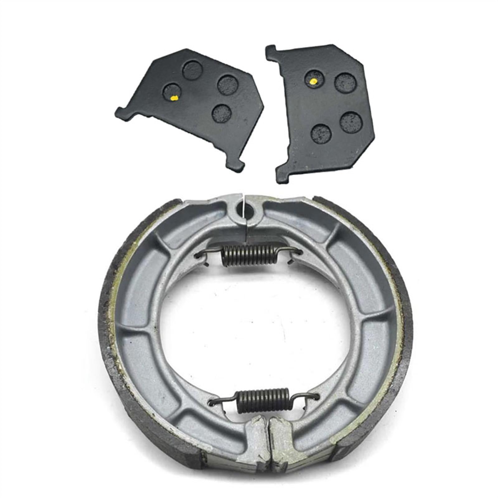 Bloque de Freno para Suzuki GS450T 1981-1982 Accesorios para Motocicleta Pastillas De Freno Delanteras Y Zapatas De Freno Traseras