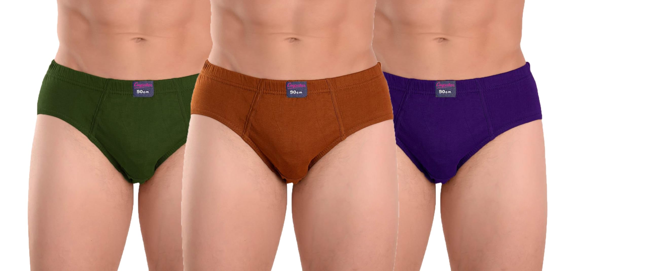 cupatex Men Cotton Trunks Underwear 3 Pcs Combo-picture-11
