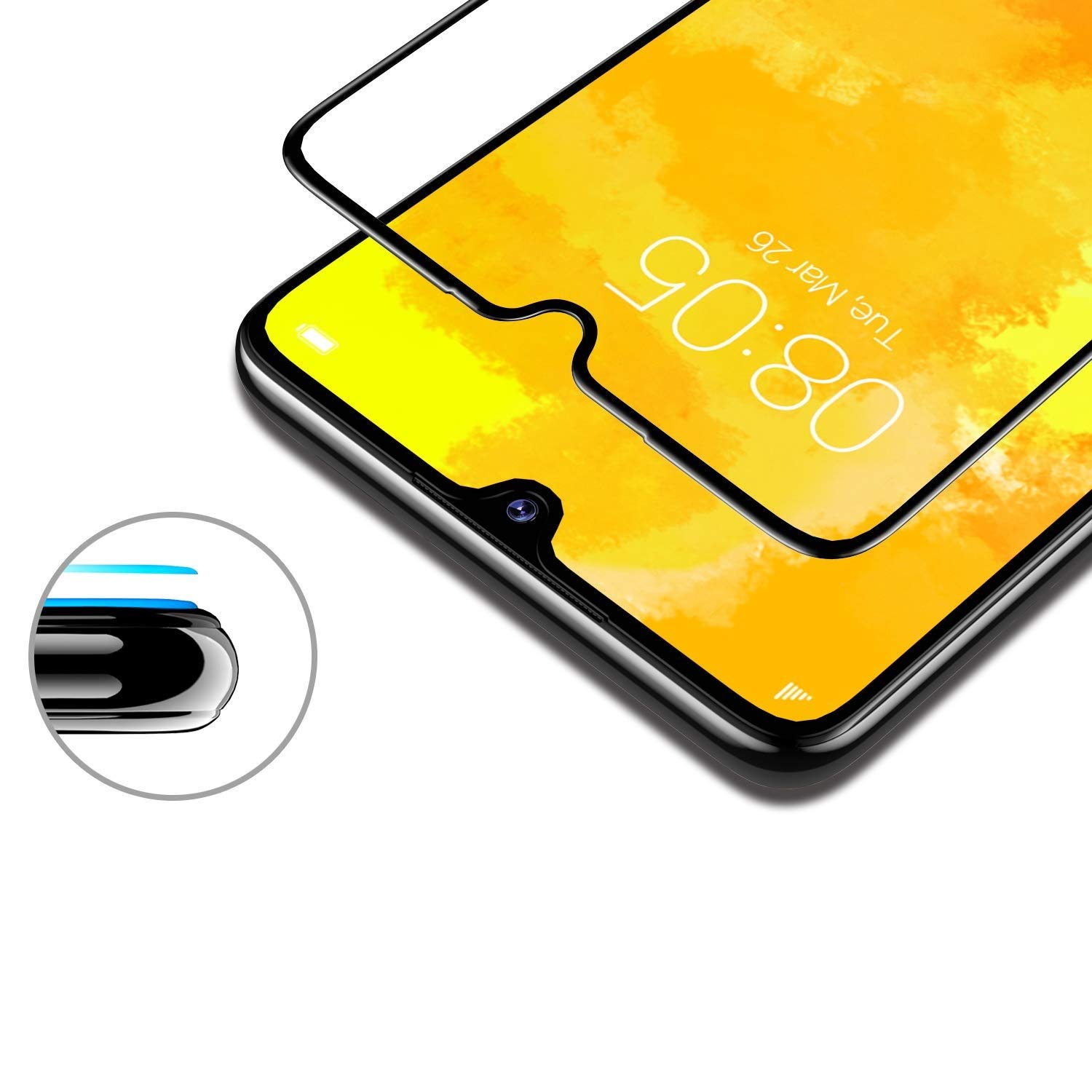Film Protection écran Verre Trempé Pour Huawei Y6P - Dureté 9H - Transparent