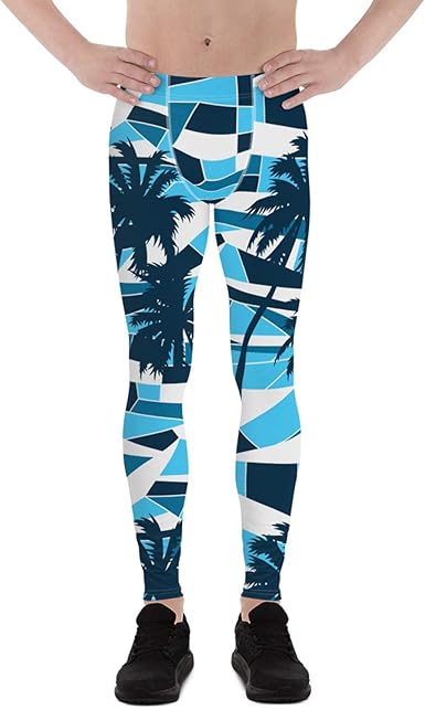 geometric pattern leggings