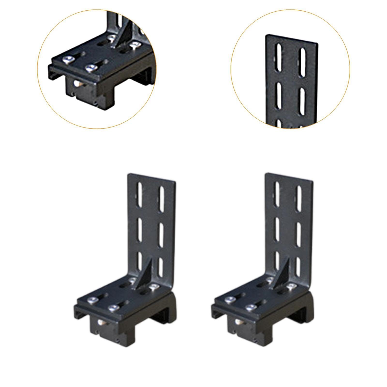 Markisenhalterungsset, Aluminiumlegierung, Edelstahl, Dachgepäckträgerzubehör, Zeltstütze, Reparaturset, Komplettes Montageset für Campingausflüge, Au, Style B