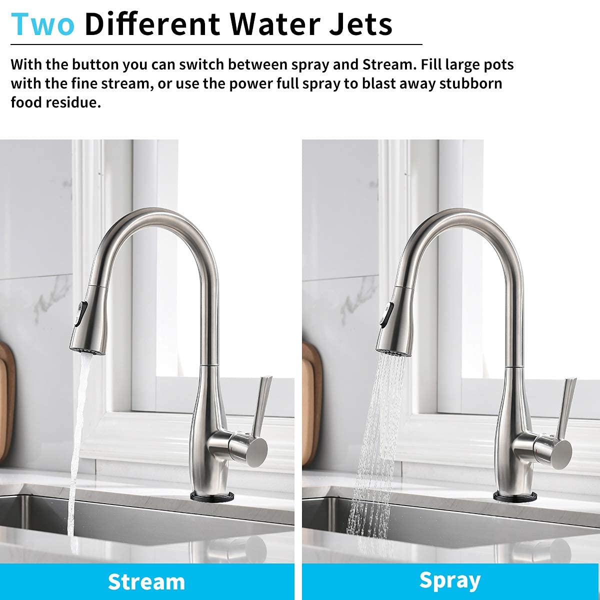 CREA Kitchen Faucet Touch wit...B083SD632B