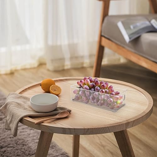 Miniatura 9 de Organizador de caja de teléfono, contenedores de almacenamiento transparentes con asas para organización de cocina, funda multifuncional para