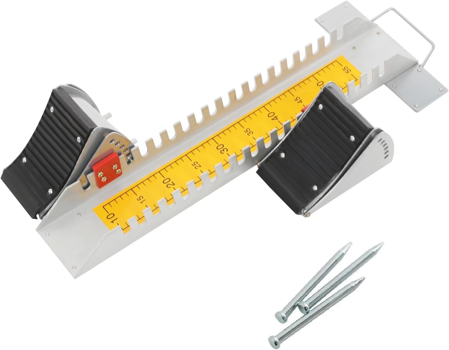 Track Field Blocks, Sprinter Pedals for Field Athletes, Athletics Scholastic Starting Block with 6 Angle Adjustable, Aluminum Alloy Track Apparatus for Running Grounds, Schools