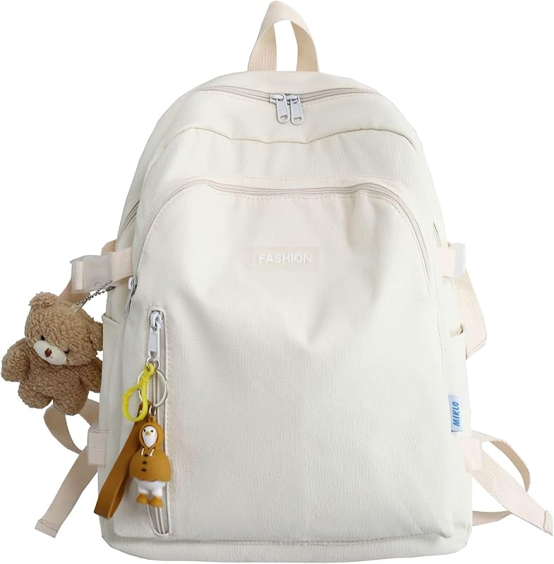 Mochila escolar para mulheres 20-35L Mochila para laptop Mochila para estudante Bolsa de livros (branco) em oferta na Shopee Mochila escolar para mulheres 20-35L Mochila para laptop Mochila para estudante Bolsa de livros (branco) em oferta na Shopee
