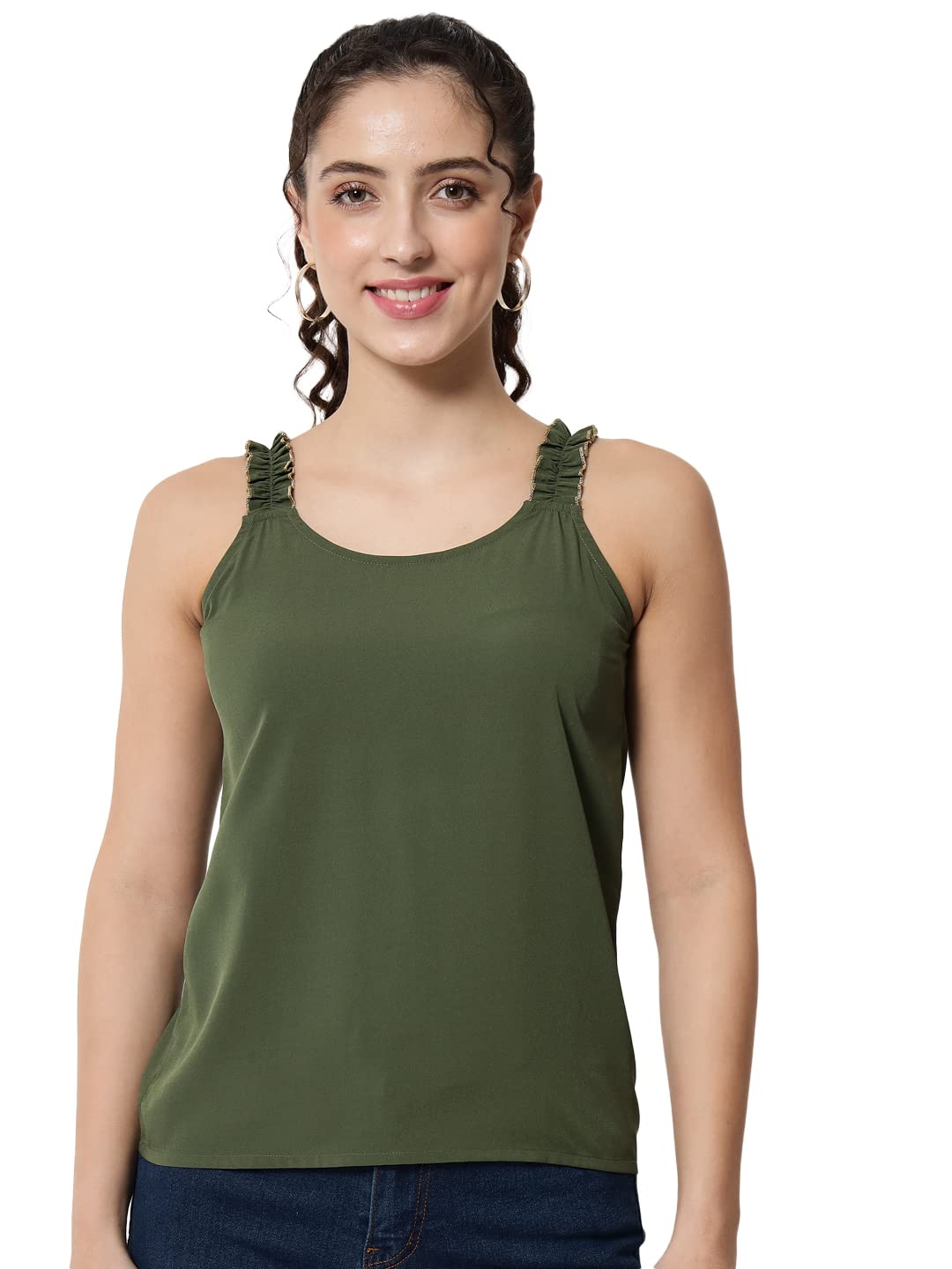 otira Women's Solid Sleeveless Top for Women (O2107TP-PNO-005-Solid(1))-picture-18