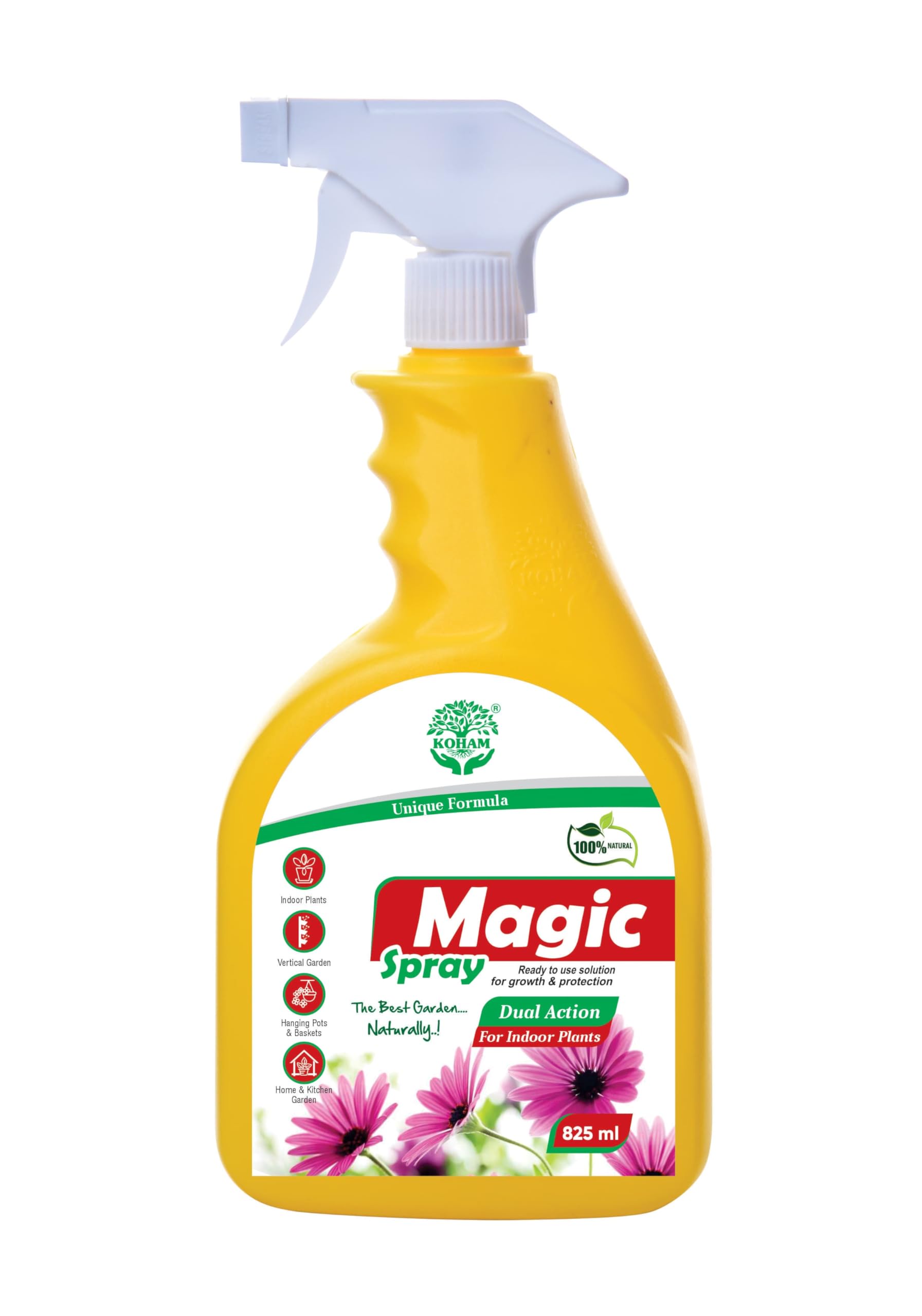 KOHAM Koham Magic Spray Natural Neutrition Spray Plant liquid Spray Spray For Plant Growth, Indoor Plants, Leaf Shine, Lush Green, Organic nutrients, Ready To Use(825 ml, Liquid) (B0CVL2WD44) Amazon Price History, Amazon Price Tracker