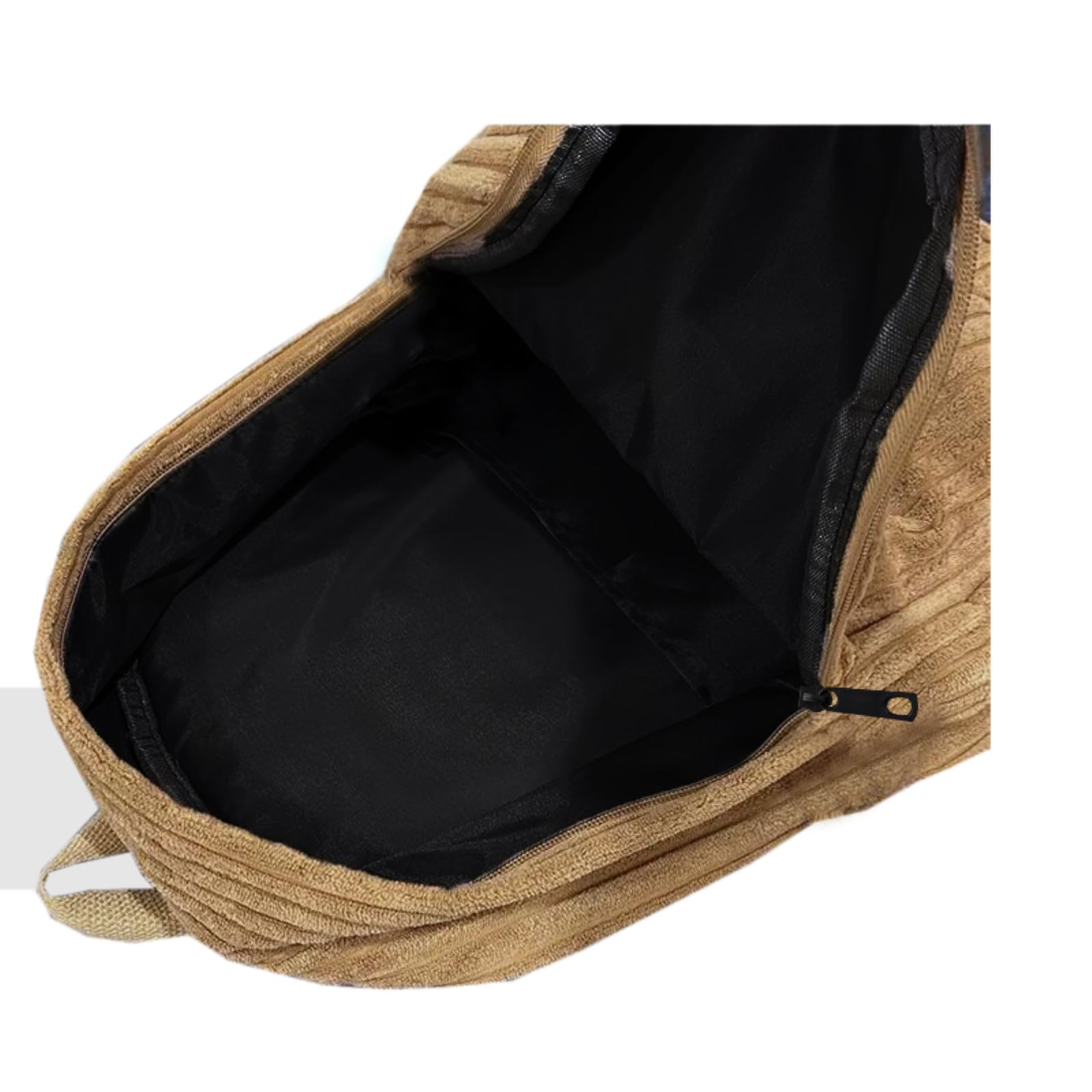 WANGSHUO tornister sztruksowy plecak na co dzień dla unisex, lekki plecak na co dzień dojazdy do pracy na świeżym powietrzu wycieczki opcja prezent