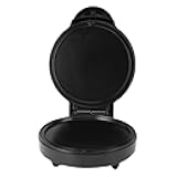 GOWENIC Electric Round Griddle, 1000W Double Side Heating Countertop Pizza Maker, 6.89in Removable Nonstick Cooking Plate for Pancakes, Burgers, Eggs (US Plug 110V 2.8W)