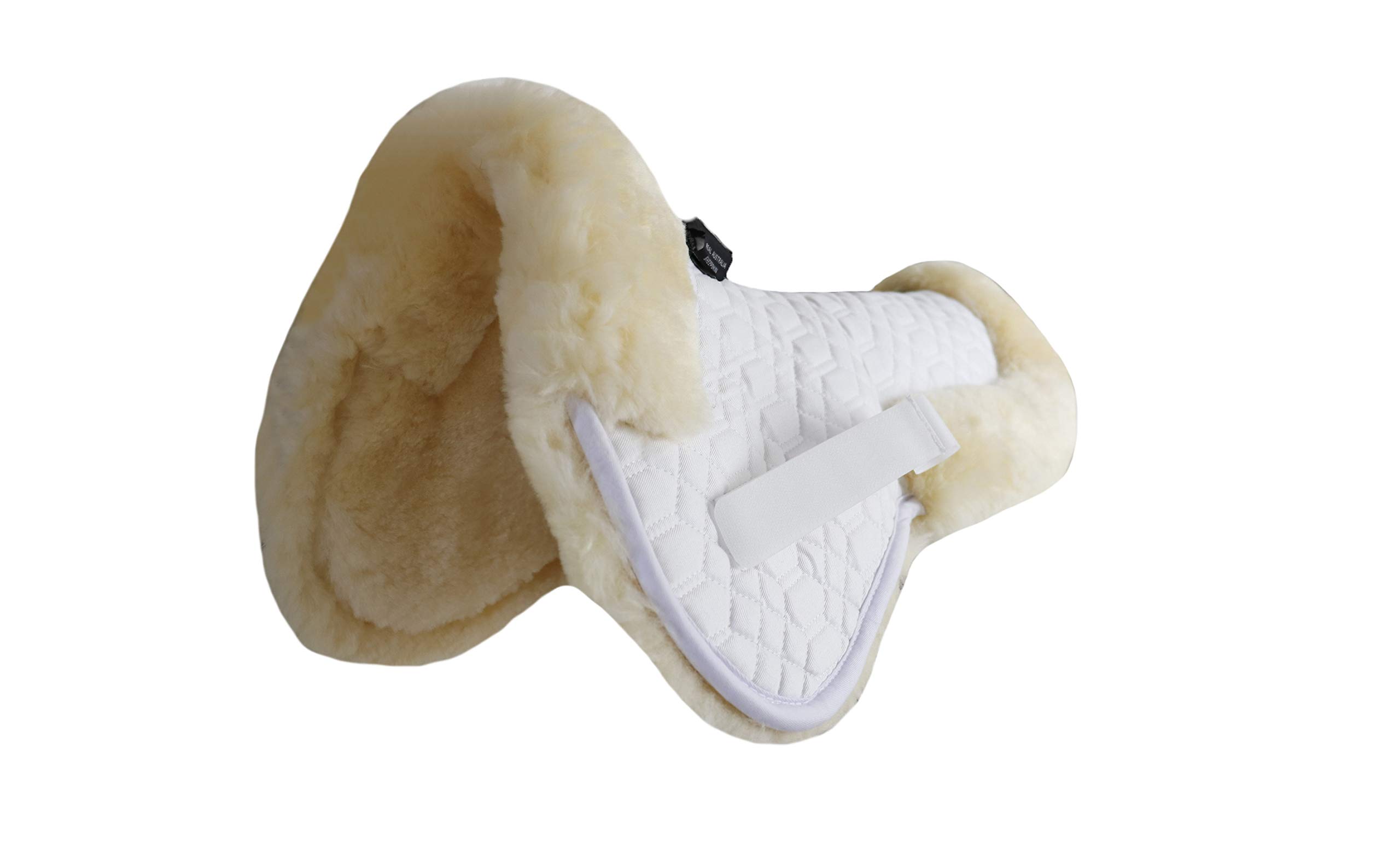 Engel Germany semisottosella Pelle di Agnello cottone Bianco (Sakis 2) dai Colori Vivaci: da Abbinare a 12 Colori di Pelliccia di Agnello!