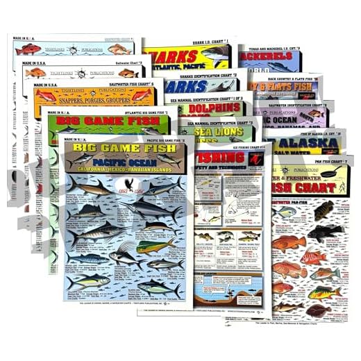 Fishermen's Waterproof Chart Set