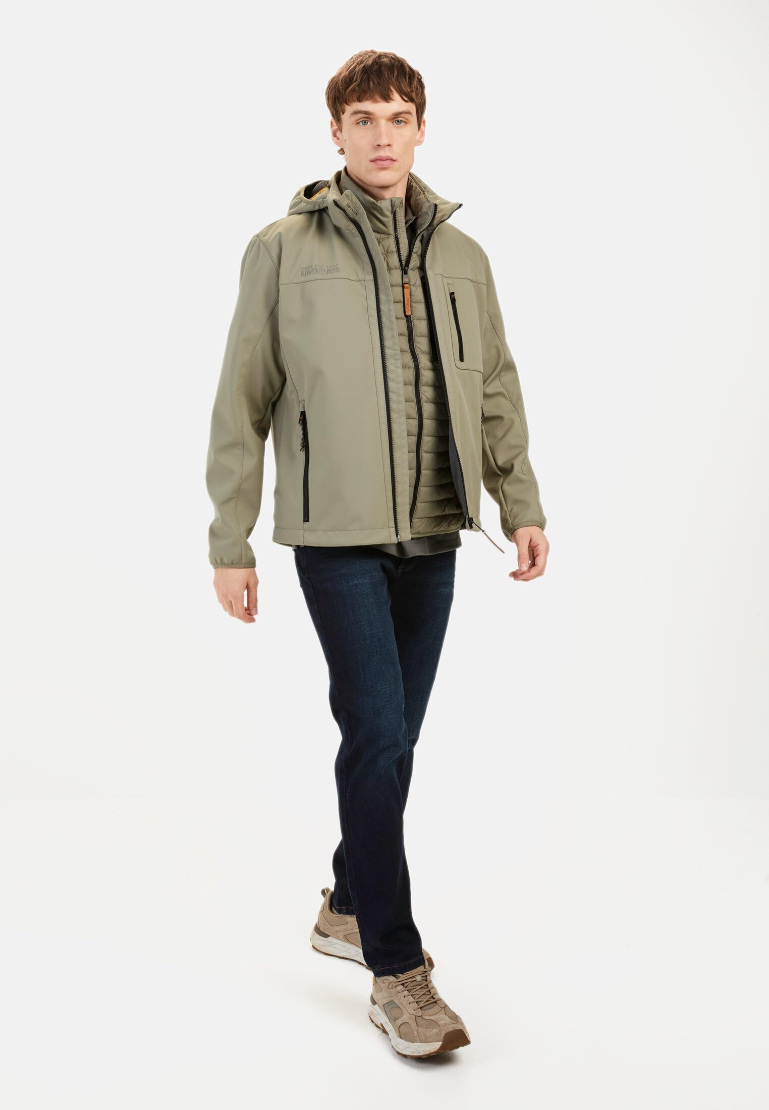 camel active Herren 430120-9n61 Jacke (1er Pack)
