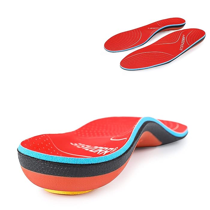 Buy Orthotic Insoles Arch Support Full Length Inserts Metatarsal