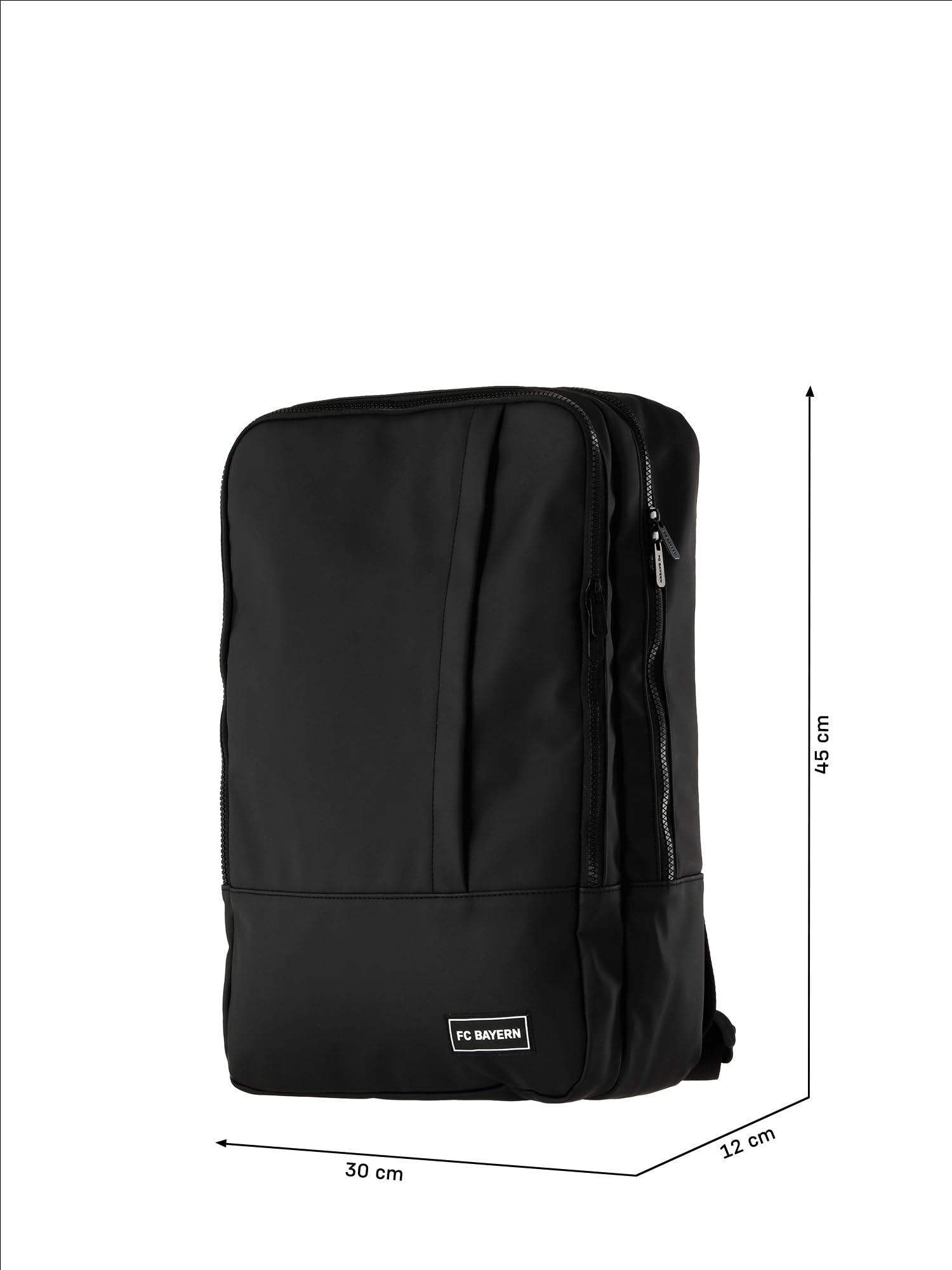 FC Bayern München I Rucksack I Backpack I Schule I Uni I Büro I Schwarz