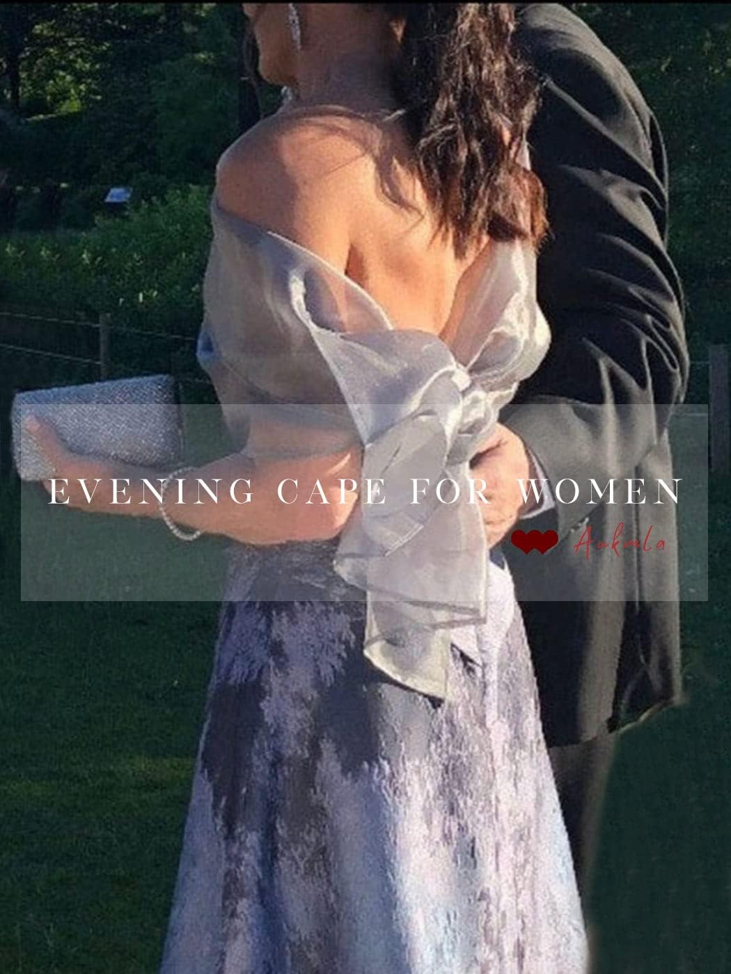 Aukmla Women's Shawls and Wraps for Evening Dress Wedding Party Prom Scarf 1920s Stole Cover Up for Women and Girls - Image 7