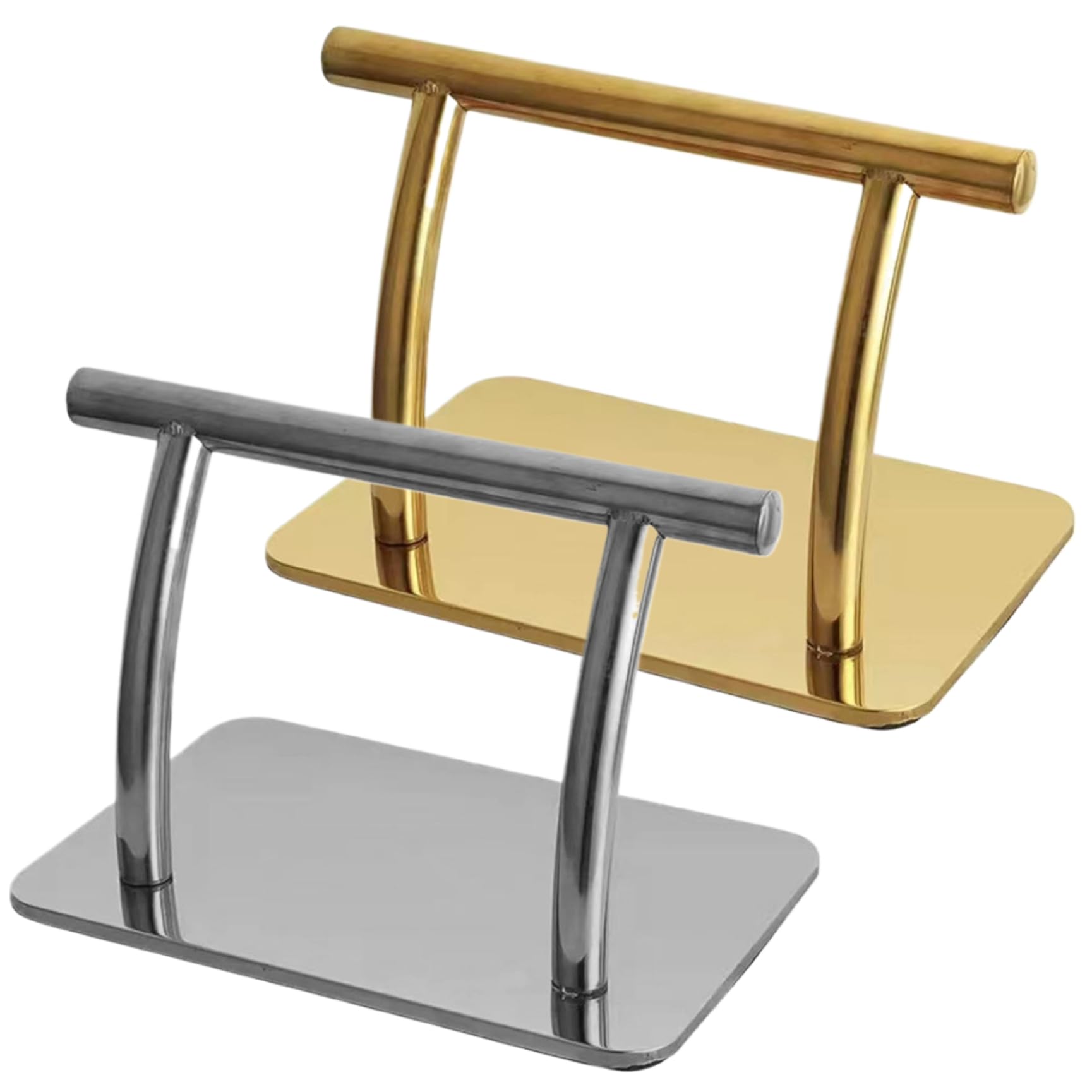 Poggiapiedi per Pedicure Poggiapiedi Dorato in Acciaio Inox per Sedia da Barbiere Poggiapiedi per Pedicure Resistente per Sedia da Barbiere Poggiapiedi Pedale Supporto per Il Piede per Parrucchiere