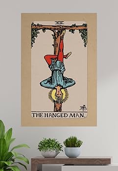 Amazon.co.jp: The Hanged Man タロットカードポスター - [11インチ x