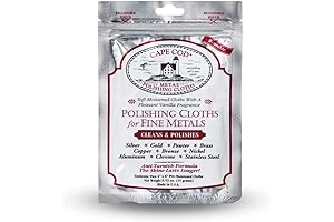Cape Cod Polishing Cloths: Revitalize Fine Metals' Sparkle
