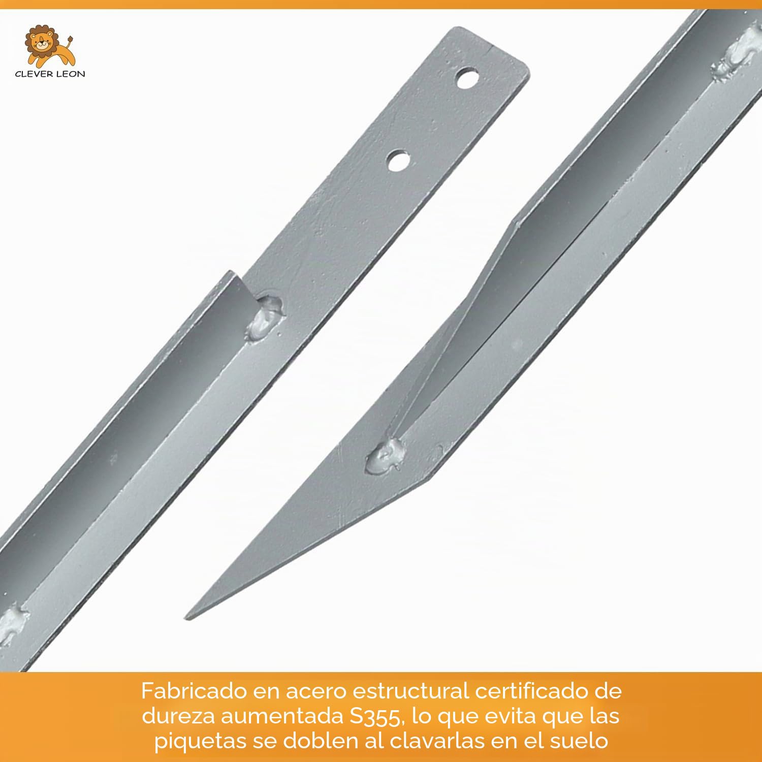 Juego de 4 Anclajes para Columpio Exterior | Anclaje de Suelo para Arco de Rosas, Torre de Juego | Seguro para Jardín, Galvanizado, Incluye