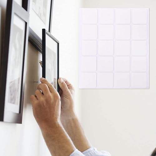 Miniatura 8 de Vaguelly Cinta transparente, 100 unidades, cinta adhesiva de doble cara de alto adhesivo, cinta adhesiva de doble cara, cinta nano, cinta de dos