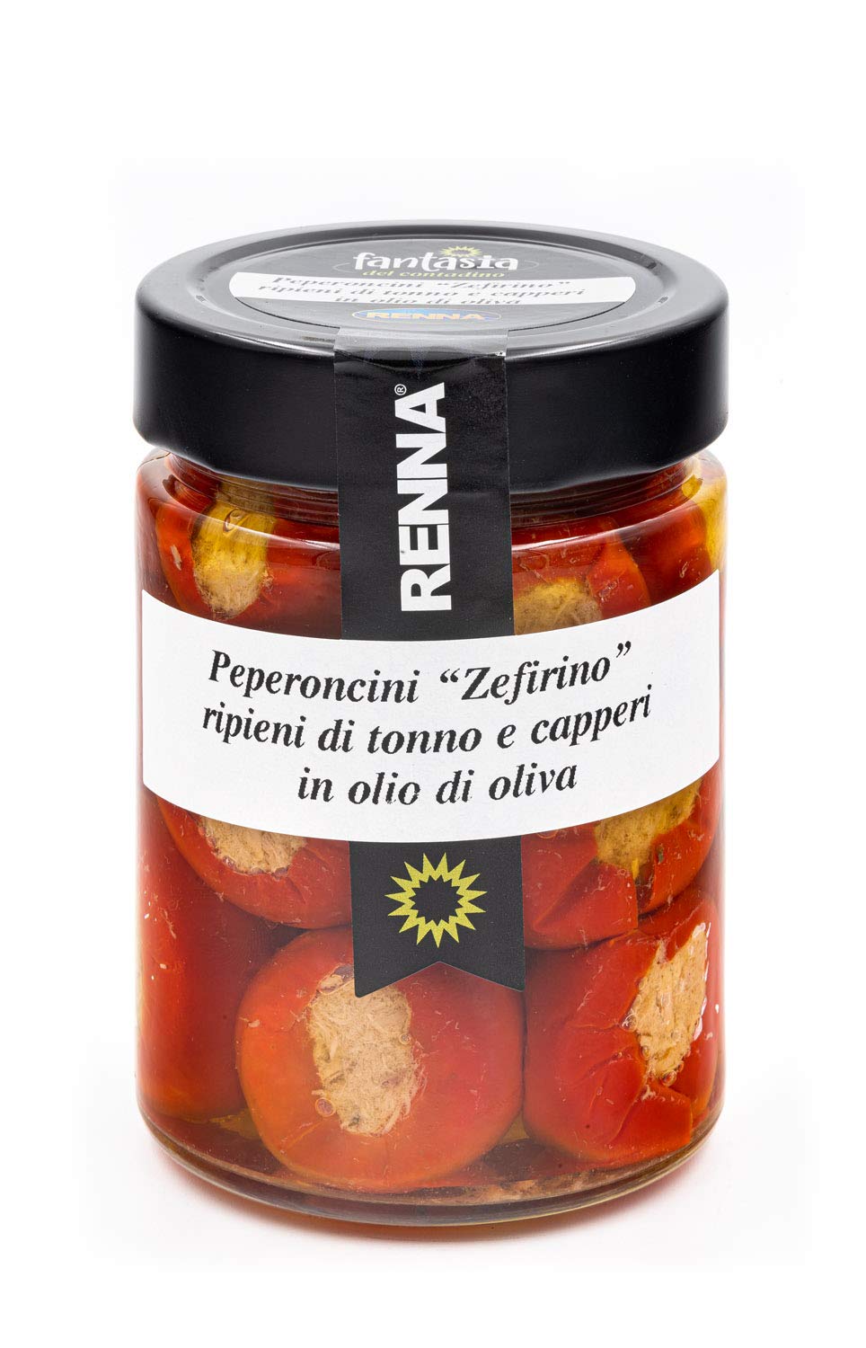 Fantasia del Contadino - Mix antipasti verdure sott'olio di oliva - Peperoncini ripieni, Pomodori "Sunpomò", Carciofi grigliati, Filetti di peperone, Antipasto "Italia", Funghi Champignon grill