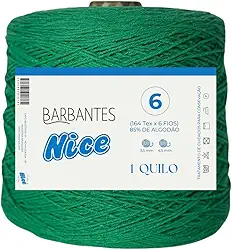 Barbante Parafinado Colorido Para Crochê Fio 6-1kg (BANDEIRA)
