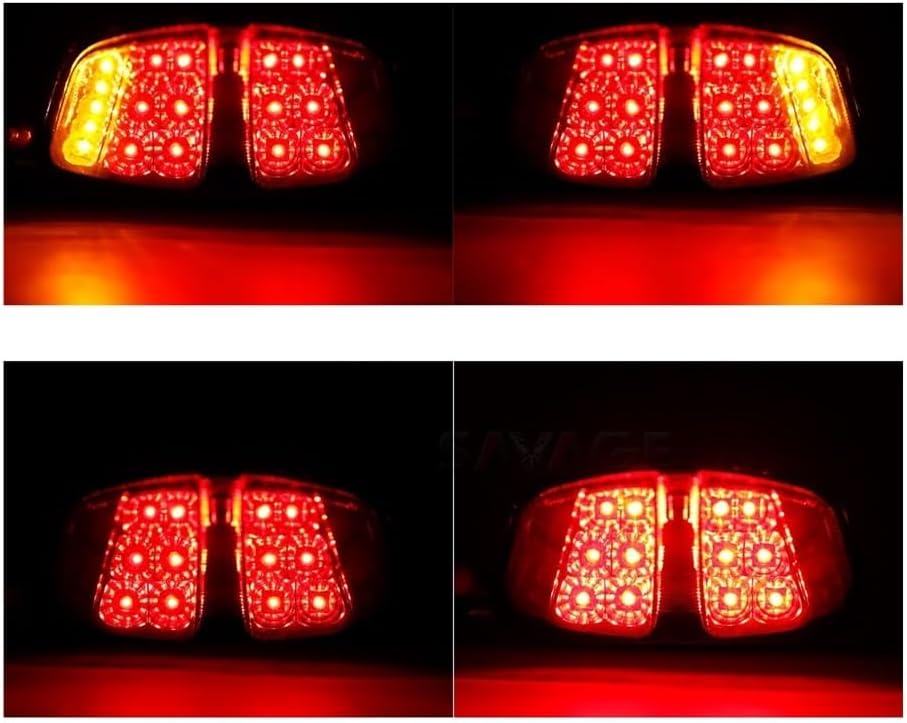 オートバイブレーキテールライトパーツランプLEDテールライトターンGSXR600用GSXR750用GSXR 600 750 2006