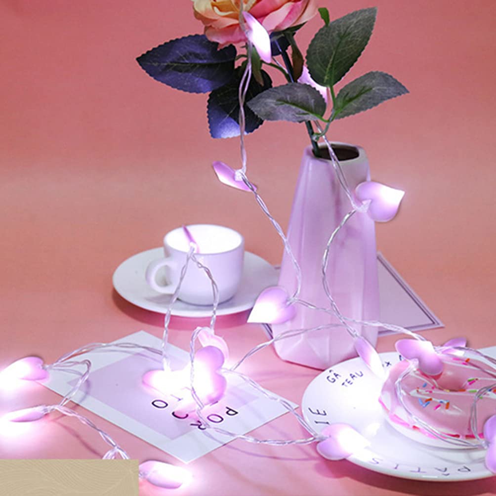 Luci A Stringa A Forma Di Rosa – 3 Metri, 20 LED, A Batteria, Impermeabili IP44, Per Interni/Esterni
