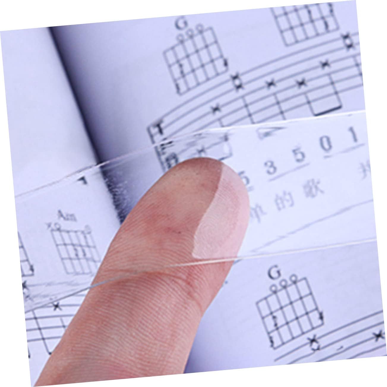 Piano Score Clip Page Fixing Band for Books and Music Scores image 5