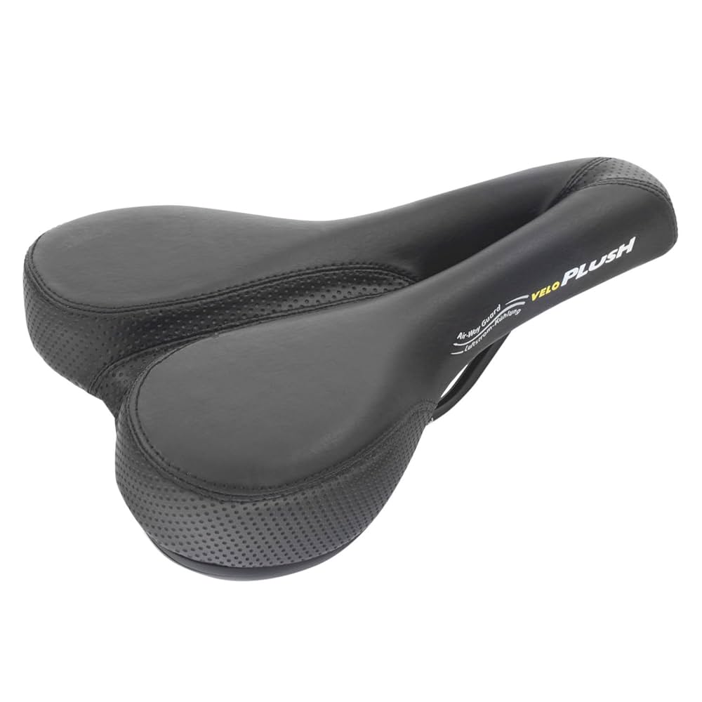 Amazon.com : VELO Basic Deep Channel Saddle - Black, L = 262