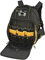 Vista 6 de DEWALT DGL523 Bolsa Mochila Iluminada para Herramientas, 57 Bolsillos, Negro, Amarillo