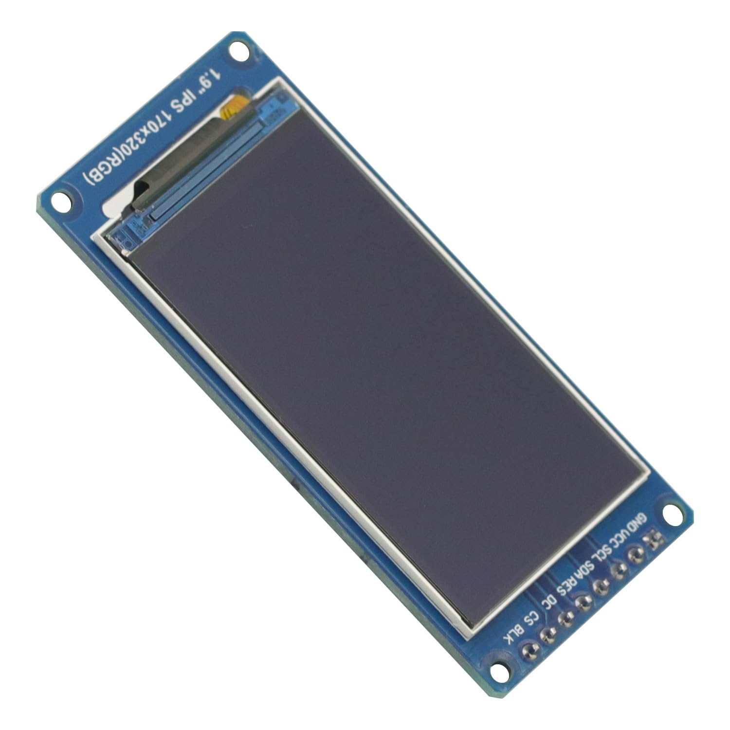 Pantalla LCD de 1.9 pulgadas para IPS de ángulo completo TFT pantalla LCD módulo de visualización a color SPI puerto serie de alta definición 170x320 ST7789 IC