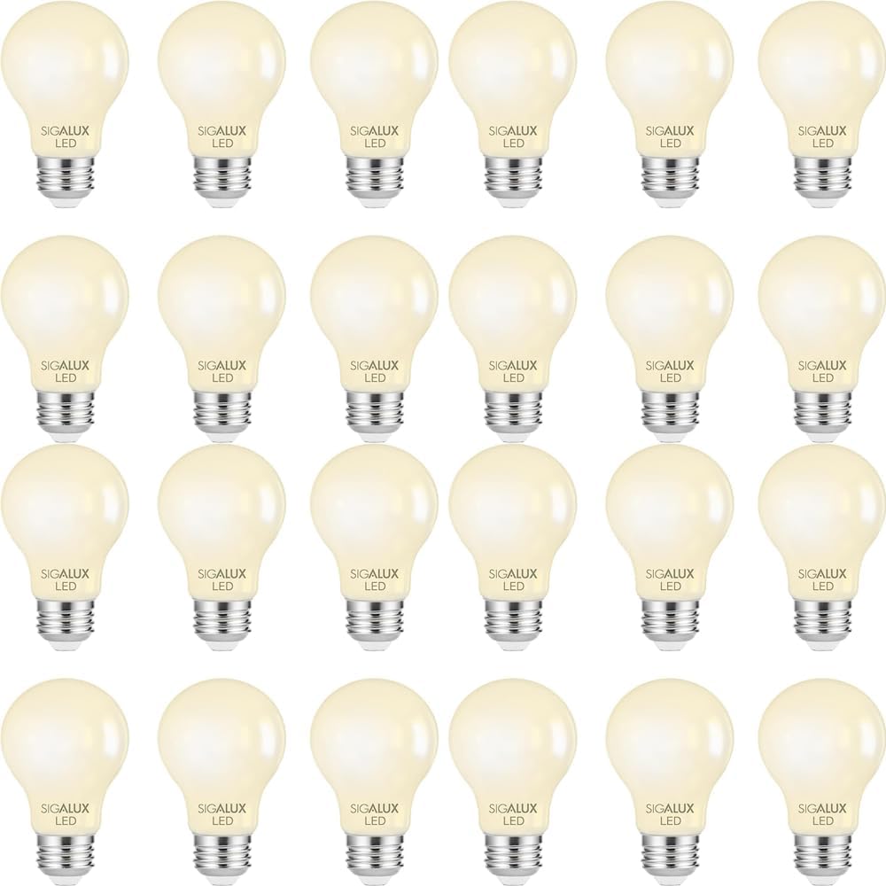 Sigalux A19 Led Light Bulbs