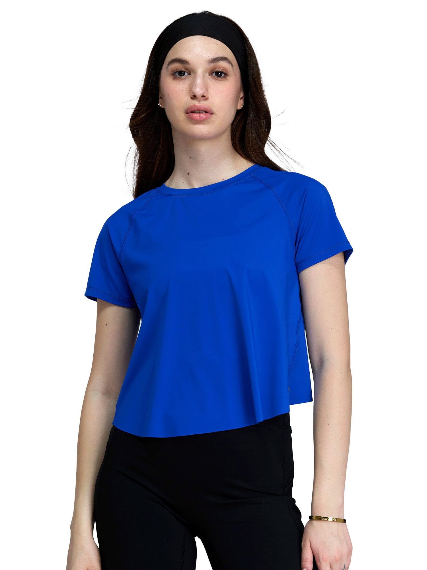 cava Overlap Tee for Women | Split Back Mesh Design, Moisture-Wicking, 4-Way Stretch, Anti-Odour, Quick Dry | Activewear T-Shirt-picture-23