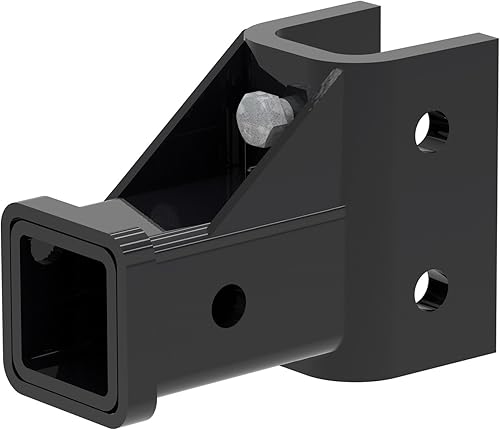 Miniatura 6 de CURT 45802 Soporte de tubo de montaje de bola de enganche de remolque ajustable de repuesto para CURT #45799