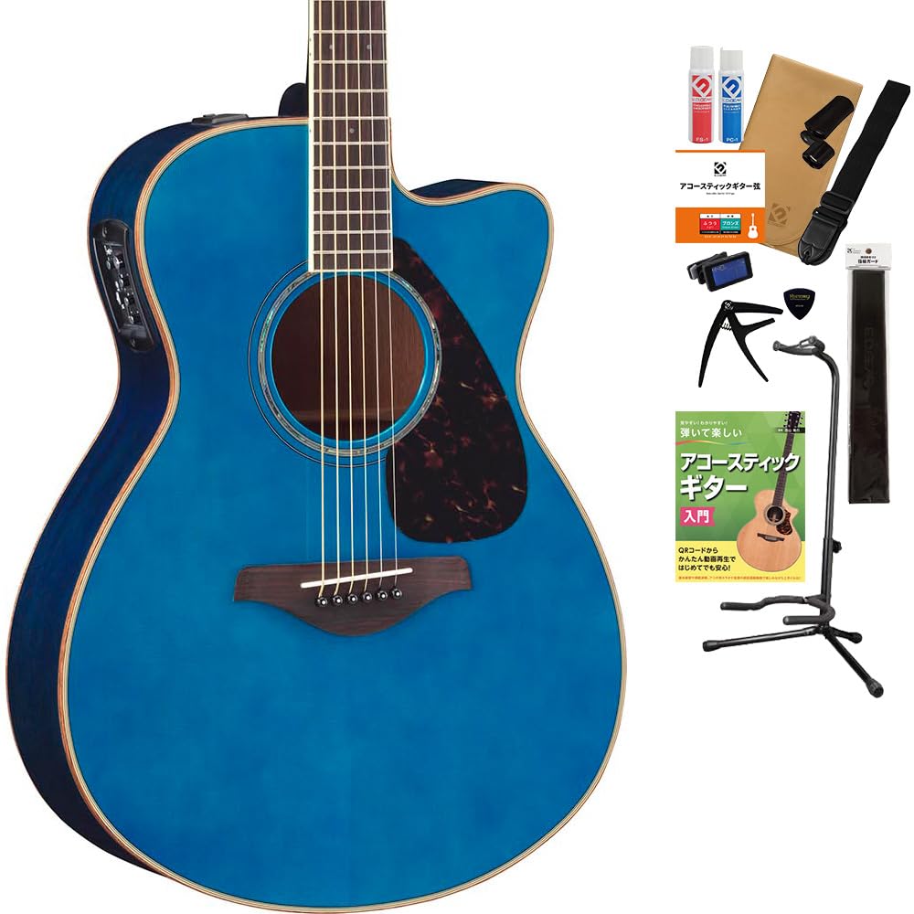 Amazon | YAMAHA FSX825C TQ アコースティックギター 教本・お手入れ