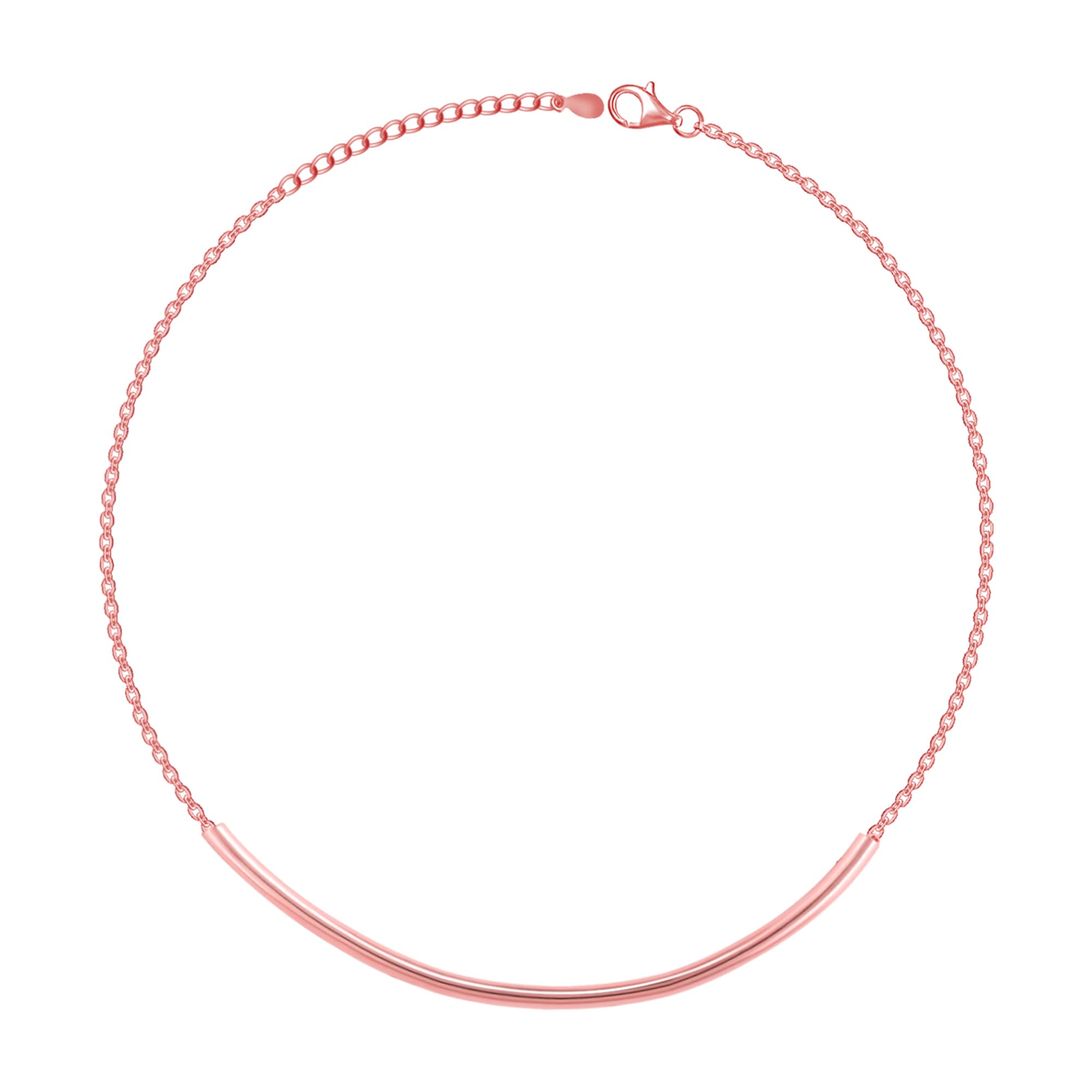 GIVA 925 Silver Rose Gold Curved Elegance Anklets (Single) |Gifts for Women and Girls | With Certificate of Authenticity and 925 Stamp | 6 Month Warranty* (B0BDVC565N) Amazon Price History, Amazon Price Tracker