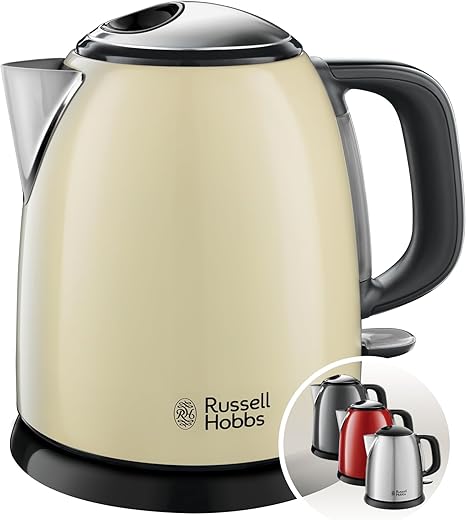 Russell Hobbs – Hervidor Russell Hobbs Mini Colours Plus con capacidad de 1 litro.