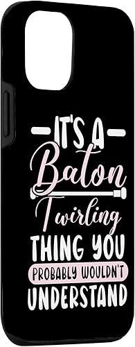 Miniatura 3 de Funda para iPhone 12/12 Pro A Baton Twirling Thing Majorette Baton Twirler