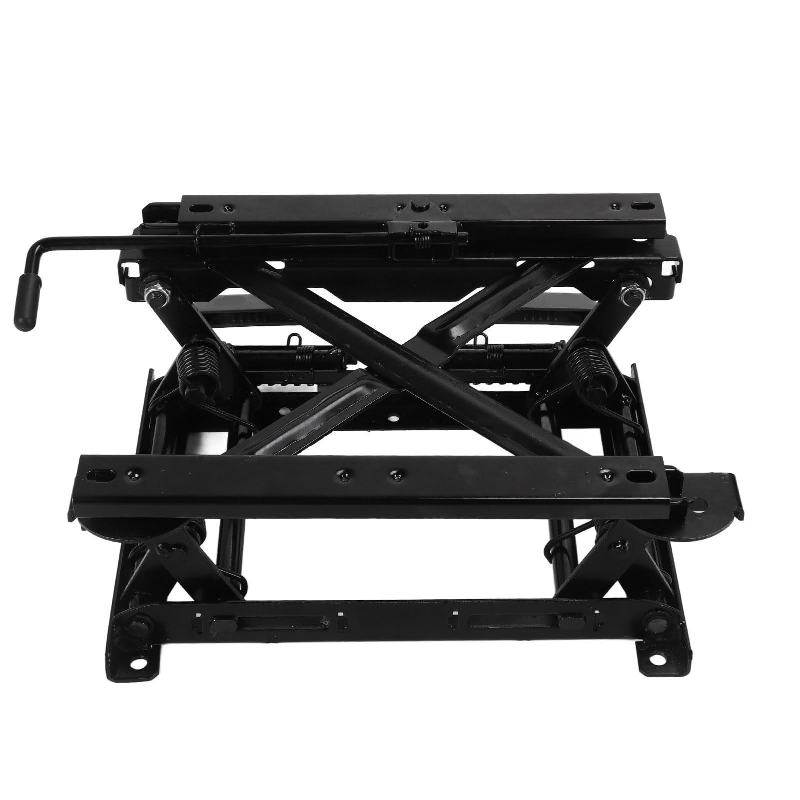 Tbest Ajusteur de Hauteur de Sièges de Voiture, Base de Levage Universelle Robuste pour Siège de Camion avec Réglage Maximum de 155 Mm, Construction en Alliage d'acier pour Véhicules