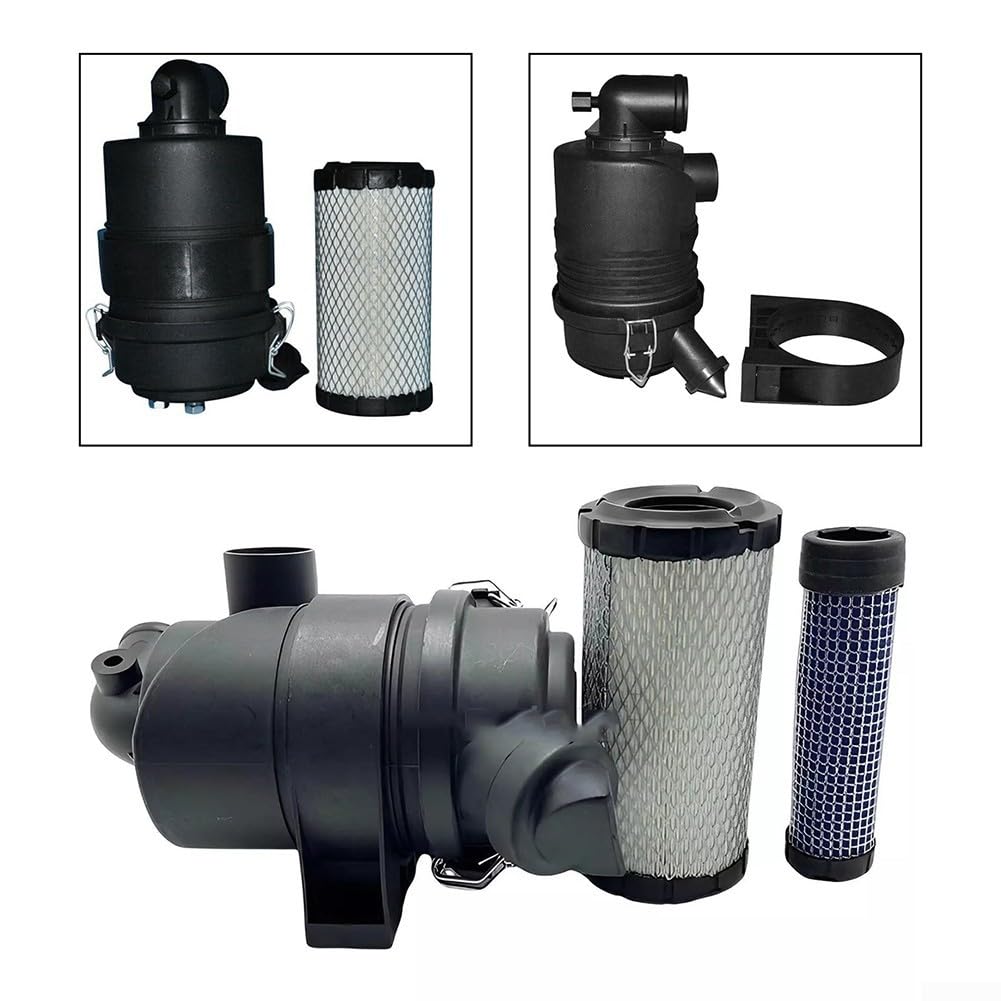 Zilimontt Robuster Motor-Luftfilter G042545 für Bagger mit P535396-Filter, 1 Luftreiniger und 2 Luftfilter, Lichtmaschinen-Luftfilter