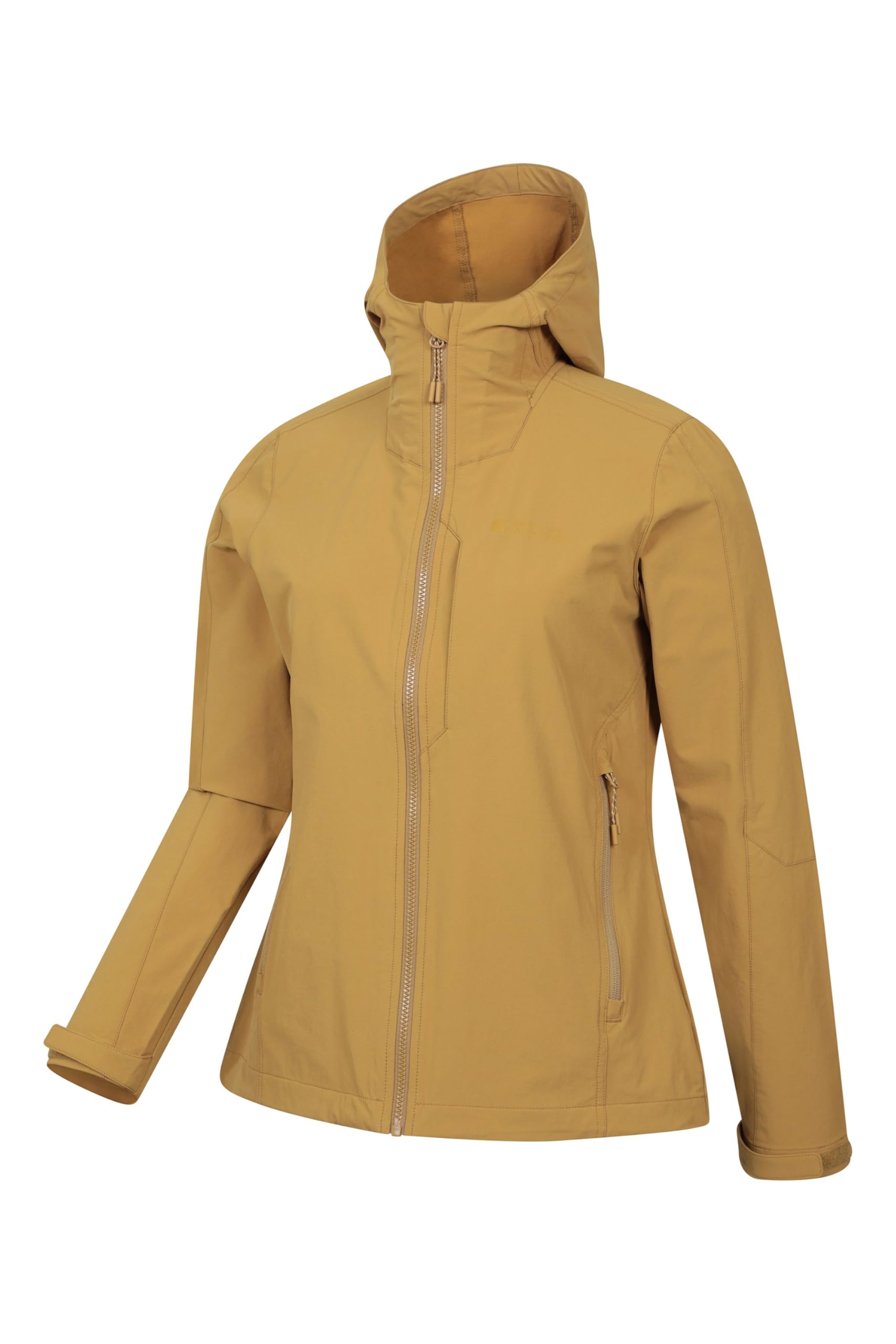 Mountain Warehouse Retreat Verstaubare Softshelljacke für Damen – Wasserabweisende, Leichte Jacke mit Windschutz – Frühling, Sommer, Wandern und Reisen