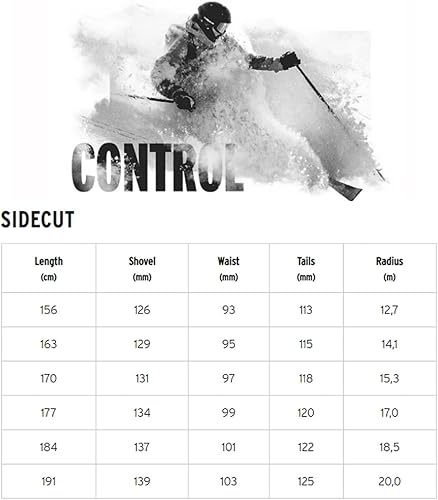 Miniatura 5 de HEAD Kore 93 Graphene Unisex - Esquís de freeride ligeros de alto rendimiento para toda la montaña, fijaciones no incluidas